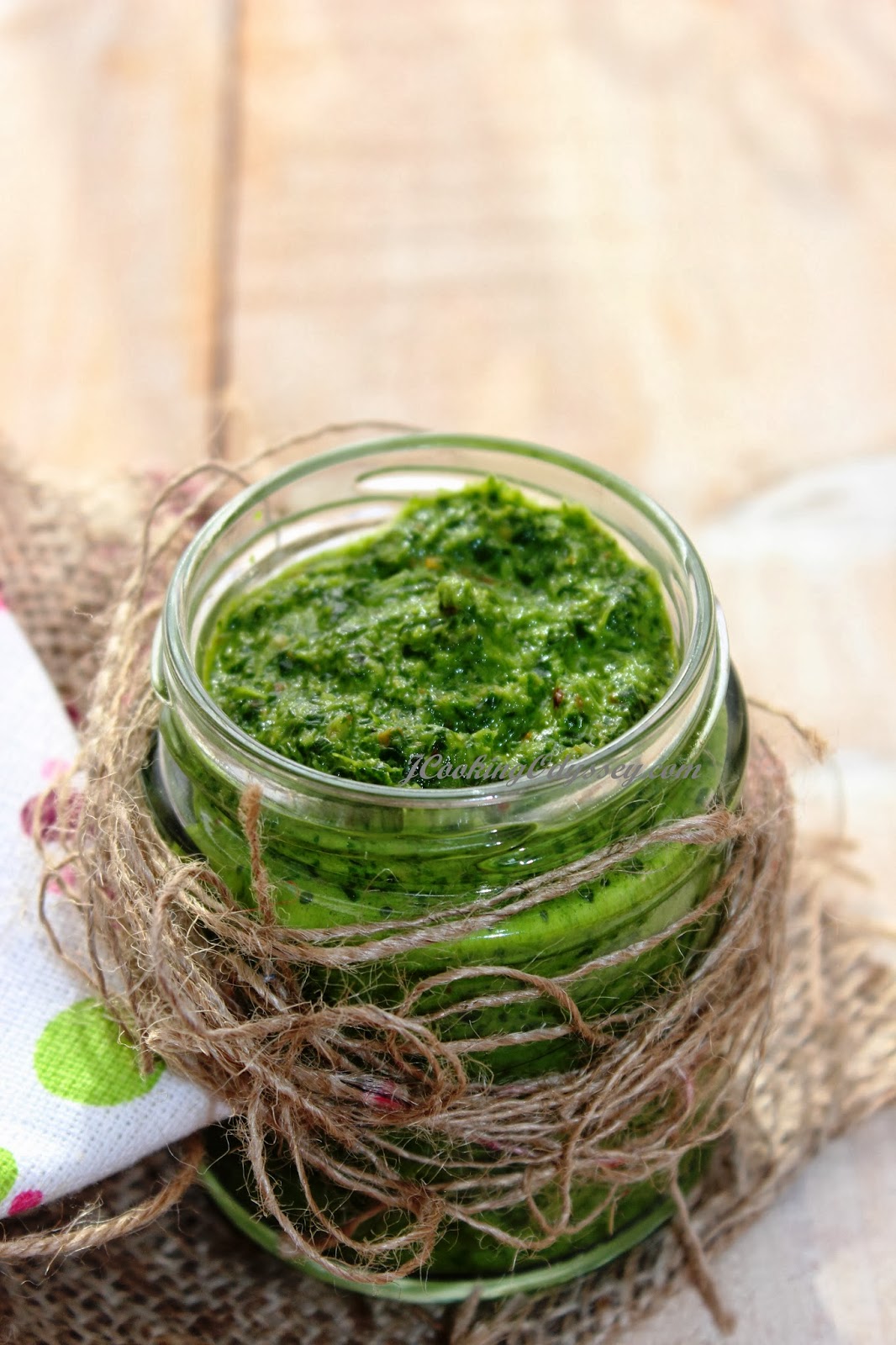 Jagruti's Cooking Odyssey Chermoula Condiment from North Africa