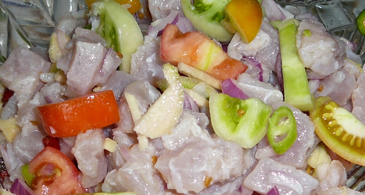 Kilawing Tanguige (Sea Bass) FilipinoFoodsPhilippines