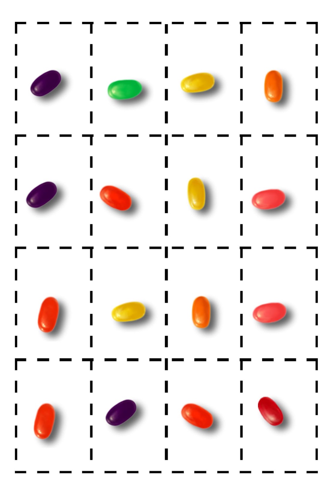 Debbie's Resource Cupboard Jelly Bean maths