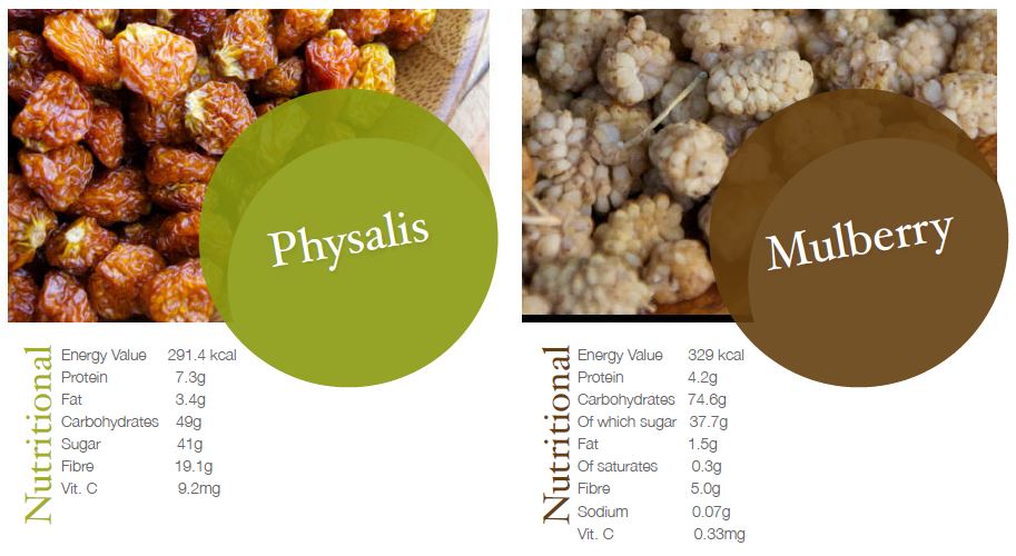 TheJungleRocker's Pearls Of Wisdom Organic RAW Dried Goji, Physalis