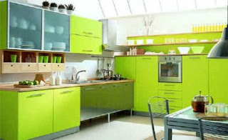 Green Kitchen Cabinet Design Ideas