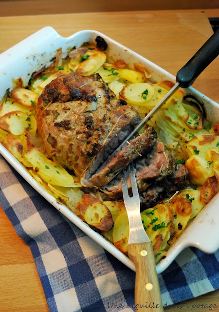 rôti-porc-boulangère-cuisine traditionnelle