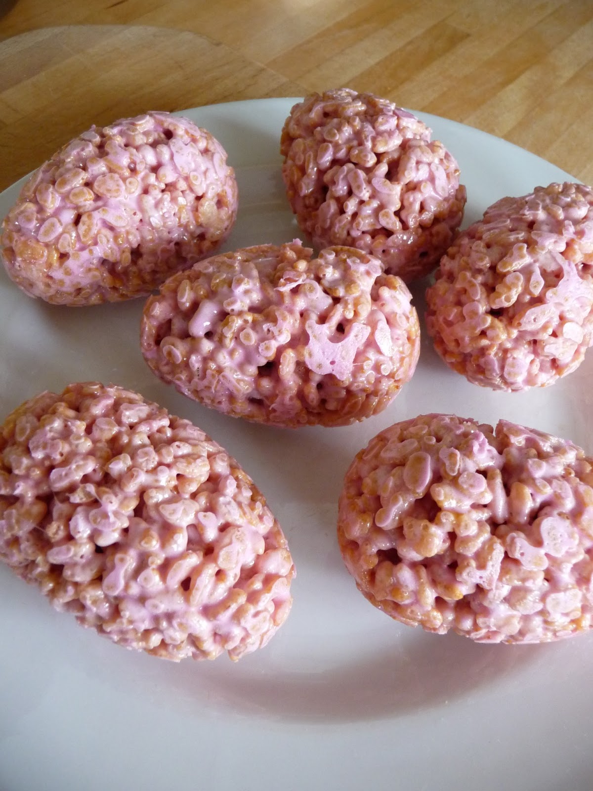 Lancashire Food Easter Eggs crispy rice mallow eggs and cornflake nests