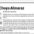 Luis Choya se despide en primera persona