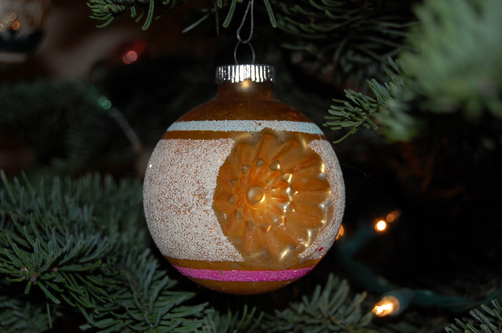 Vintage Handmade Dying Bottle Brush Trees