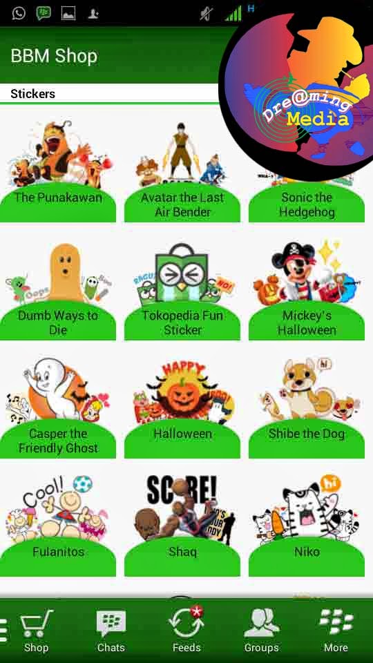 Dre Ming Media Cara Root Dan Mendapatkan Sticker Bbm Gratis Di Hp