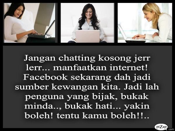 PERNIAGAAN INTERNET SELEPAS MENJADI AHLI