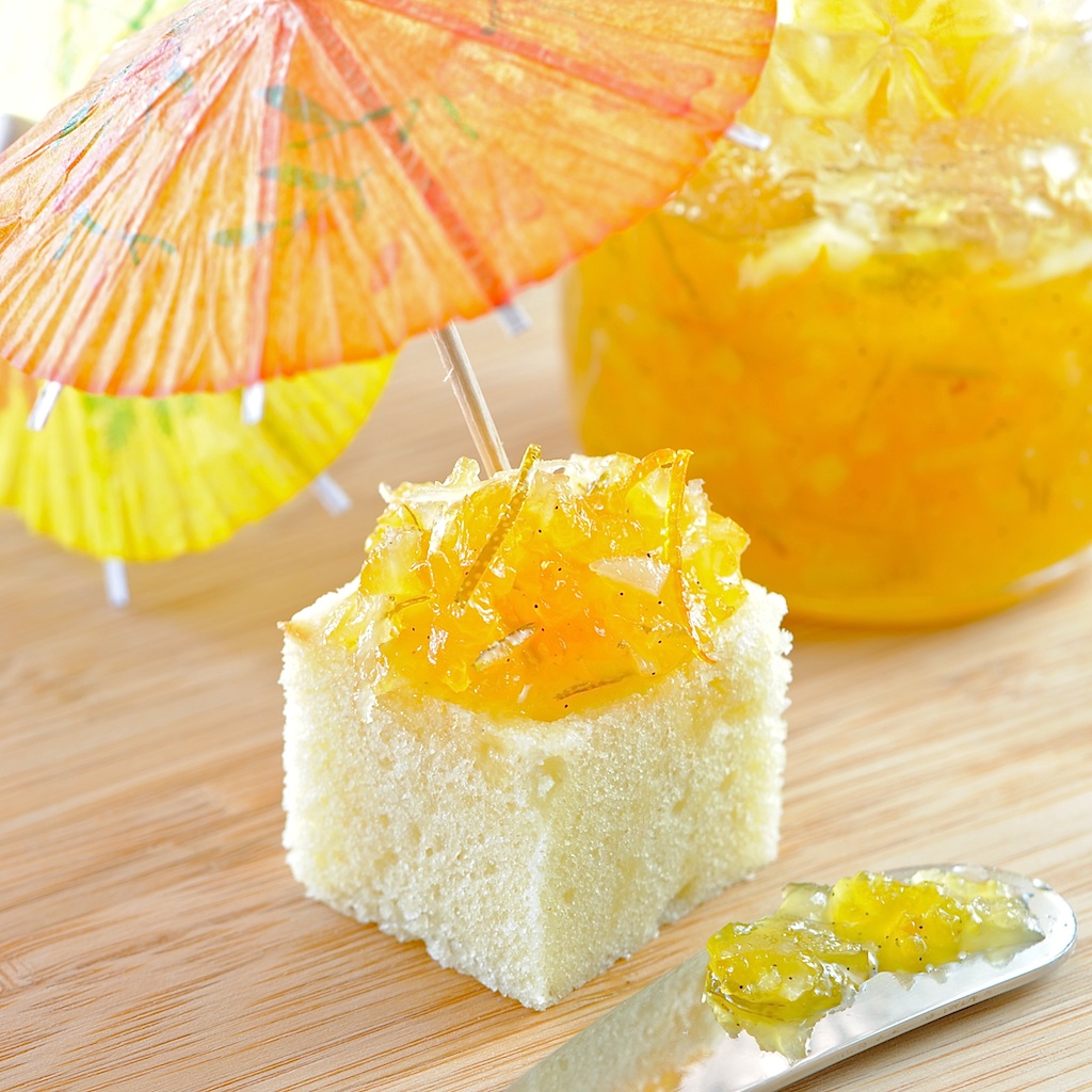 JULES FOOD... Pineapple Coconut Vanilla Bean Jam