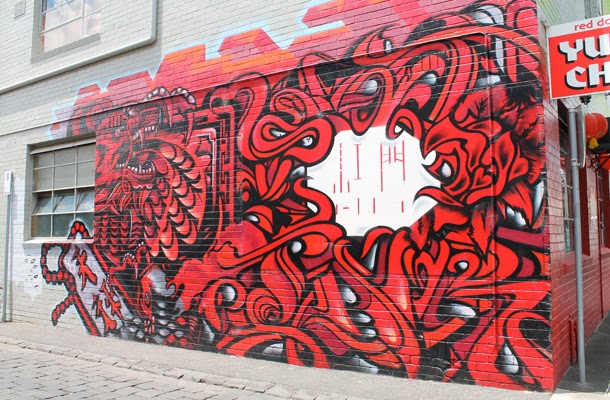Chapel Street, Melbourne, Graffiti