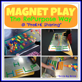 Magnet Play the RePurpose Way at PreK+K Sharing 