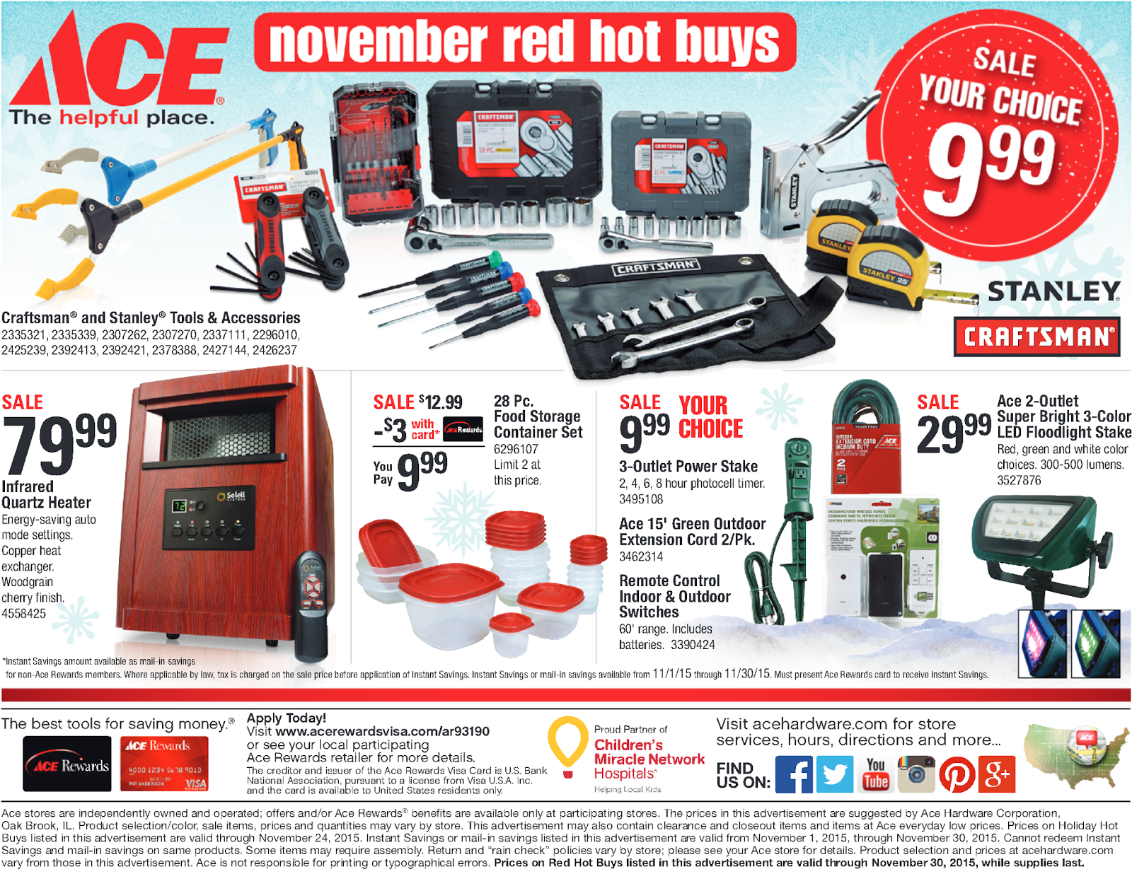 Southern Minnesota Ace Hardware S November 2018