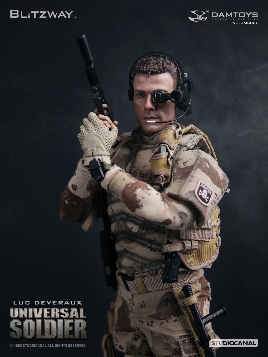 van damme action figure