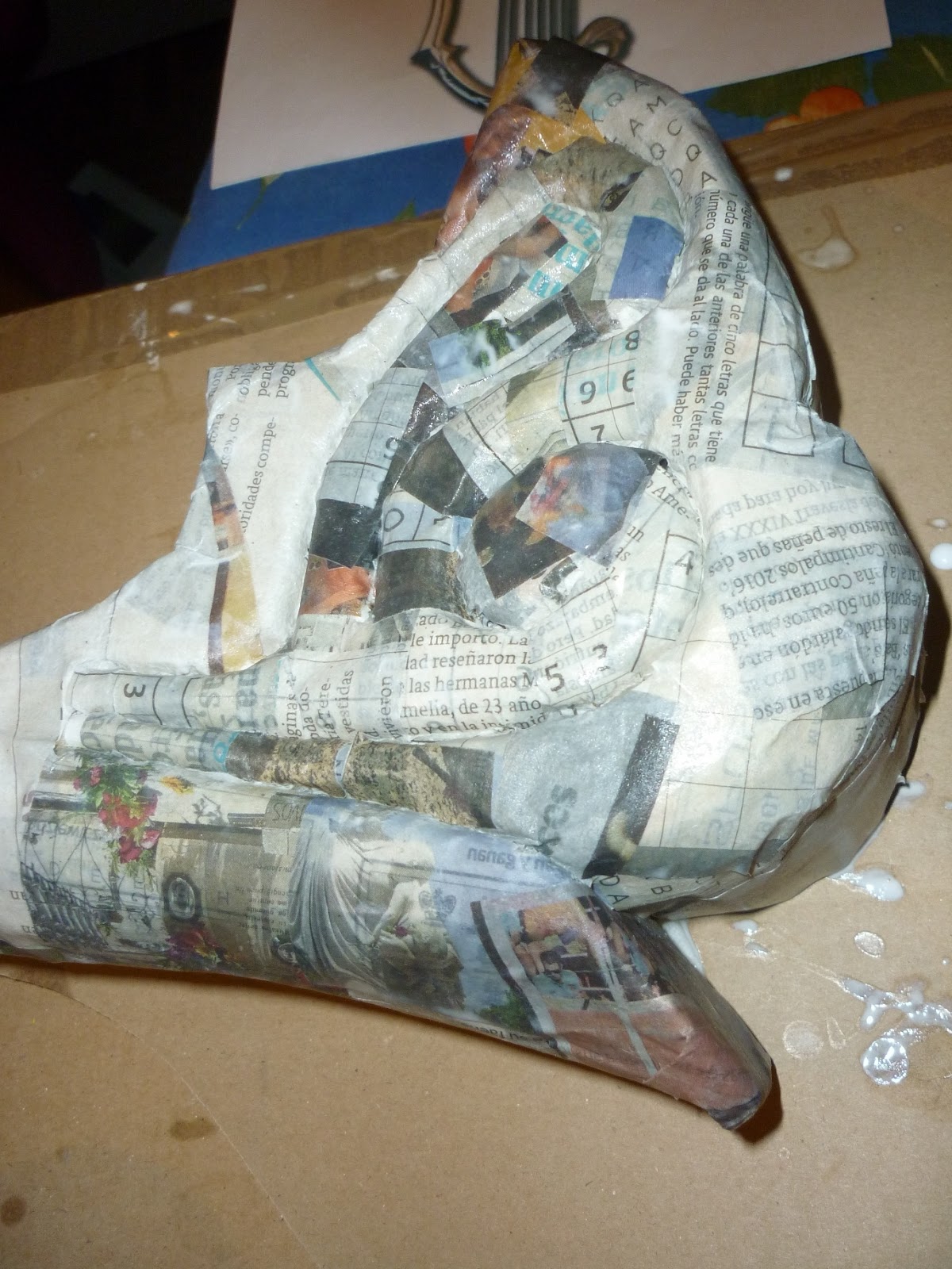 Costureo de andar por casa Art Attack y Papel maché