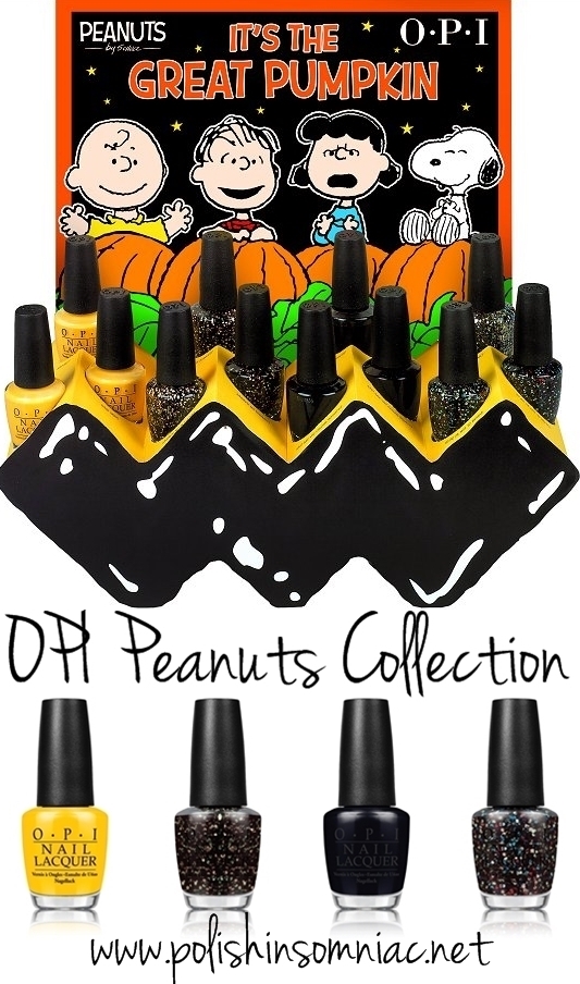 OPI Peanuts Collection (Halloween 2014)