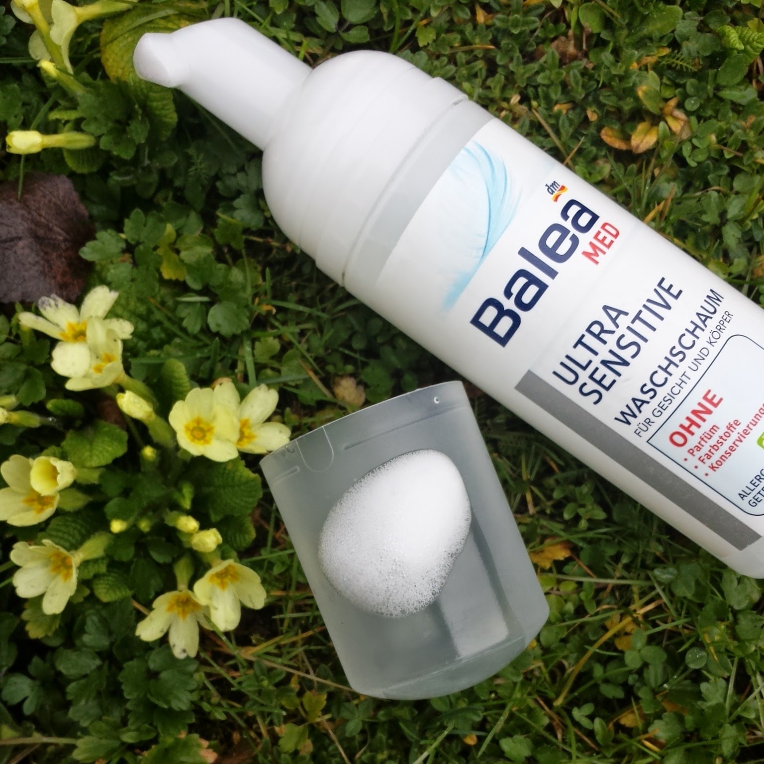 Little obsessions Balea ultra sensitive face foam wash