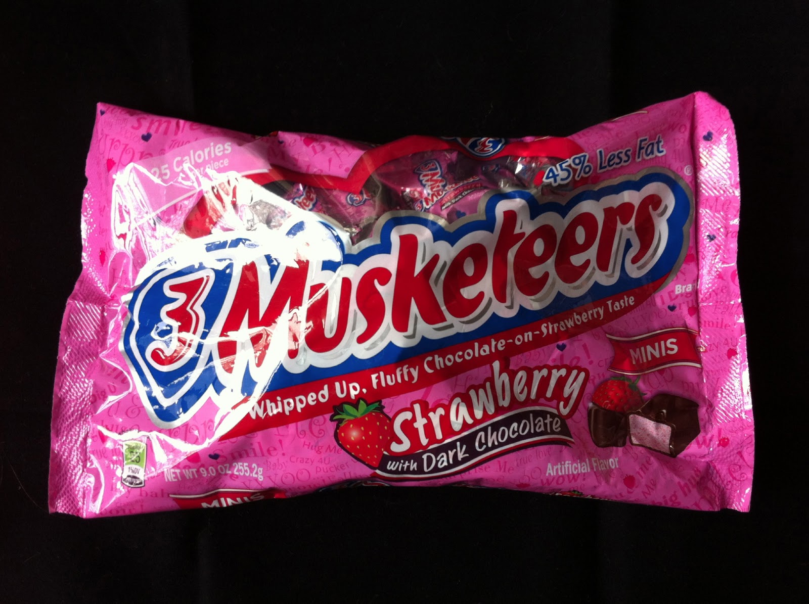 Obsessive Sweets Limited Edition Strawberry 3 Musketeers with Dark