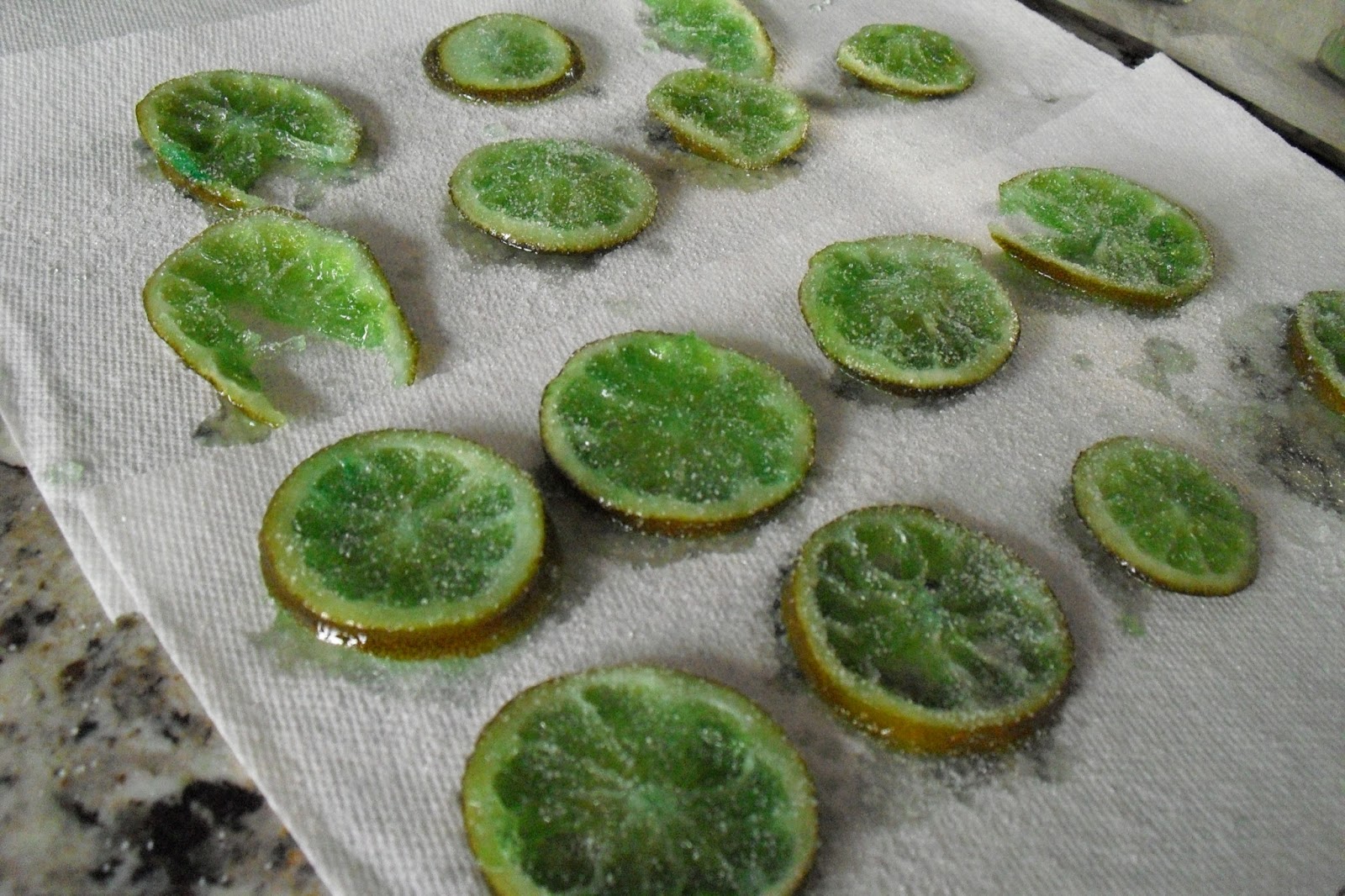 Lindsey's Kitchen Lime Syrup (Candied Limes)