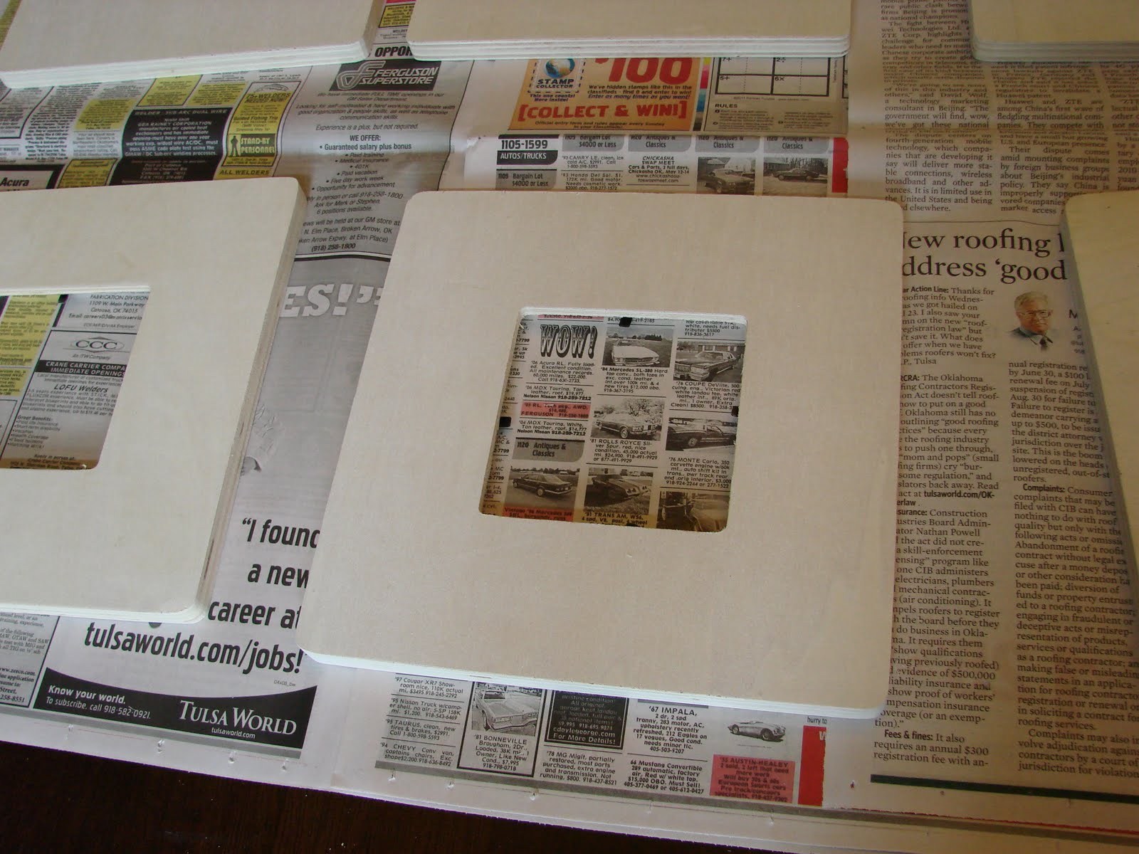 Craft a Better World How to Make Decoupage Frames