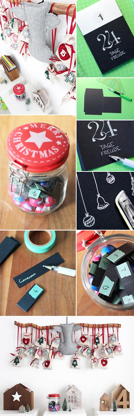 Kreativ Oder Primitiv Adventskalender Aus Recyceltem