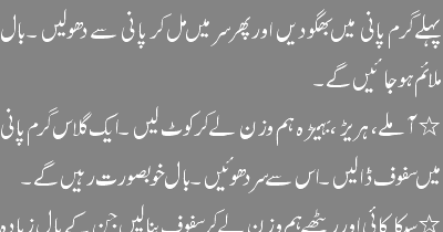 Get Free Information Hair Silky And Beautyfull Tips In Urdu