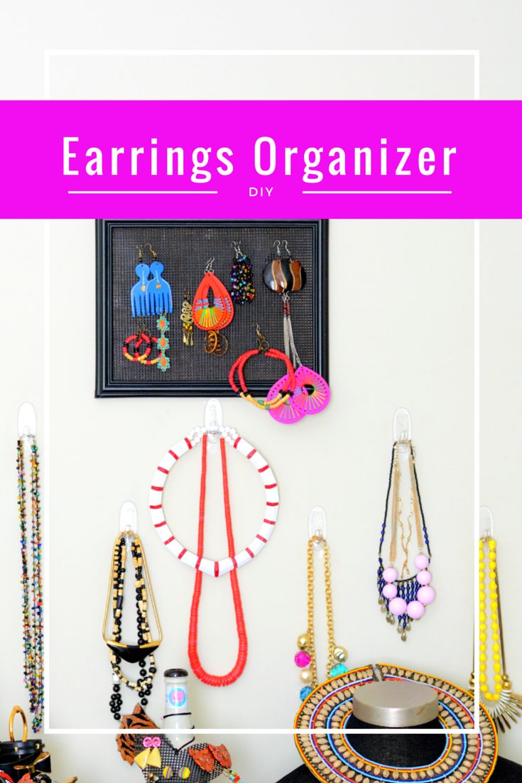 diy earrings organizer #shop