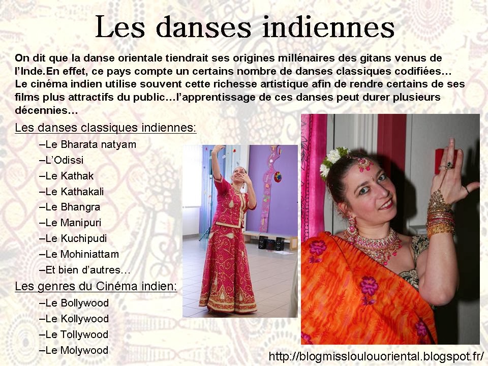 Les danses indiennes