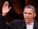 Barack Obama in Cushing Oklahoma, March 2012.