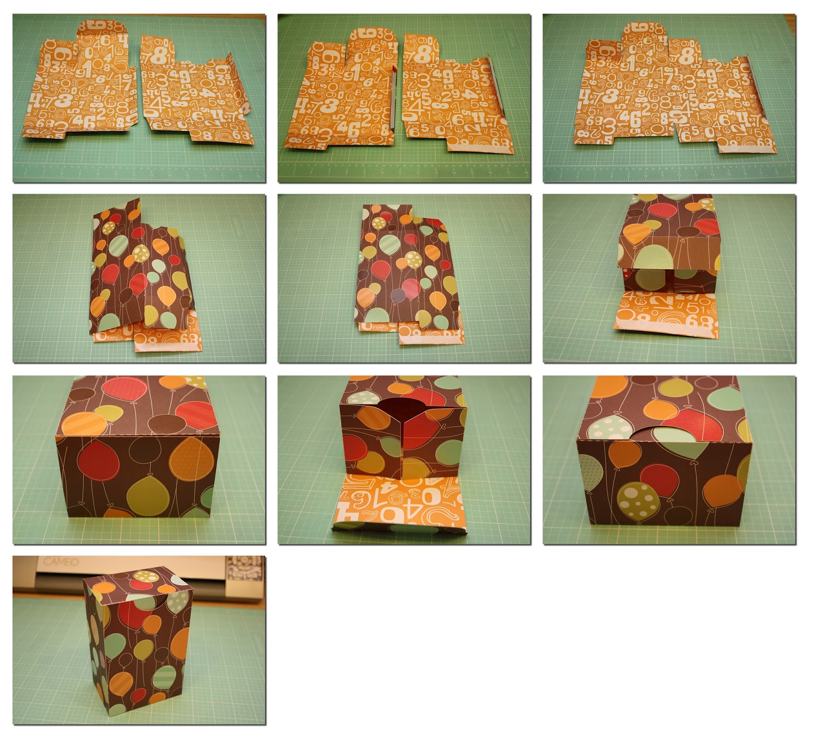 Large Gift Box Bits of Paper