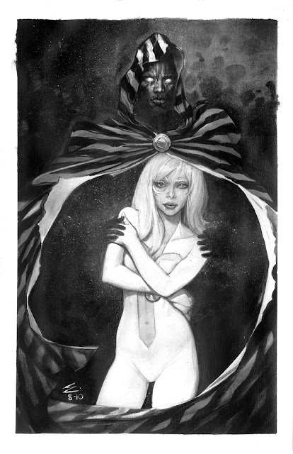 Ilustraciones de Cómics en Blanco/Negro 8