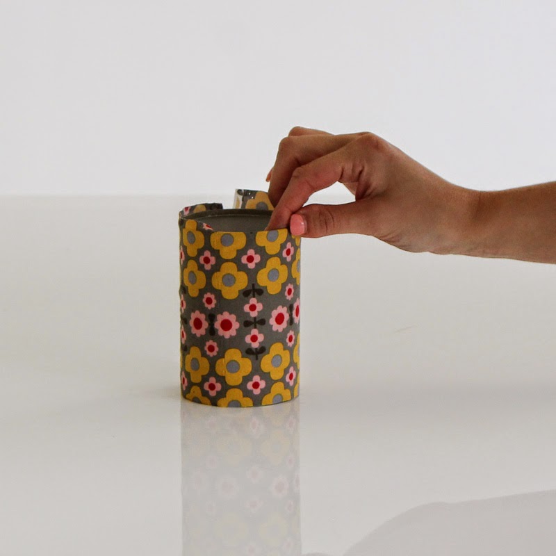 Design Talk DIY Fabric Vase