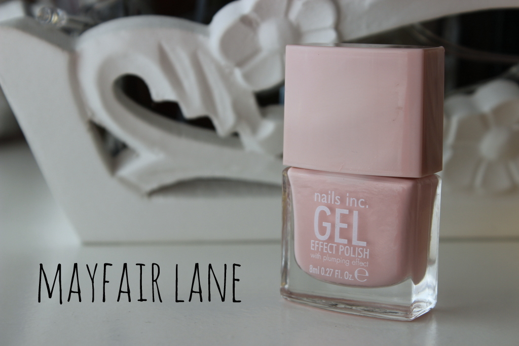 Nails Inc Gel Effect Polish Mayfair Lane Lovely Girlie Bits Best