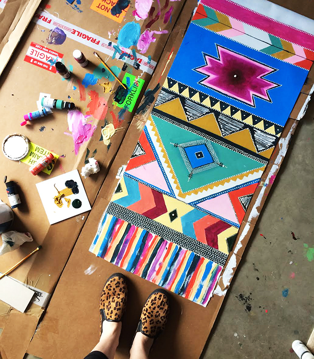 alisaburke boho wall hanging