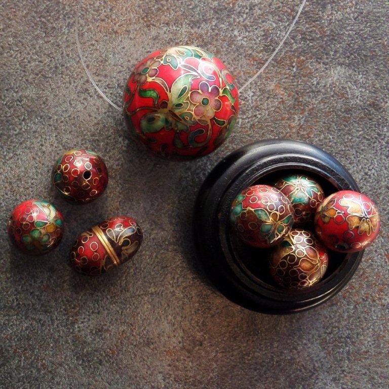Beadiste Puzzling Evidence What About Cloisonne Beads from Taiwan