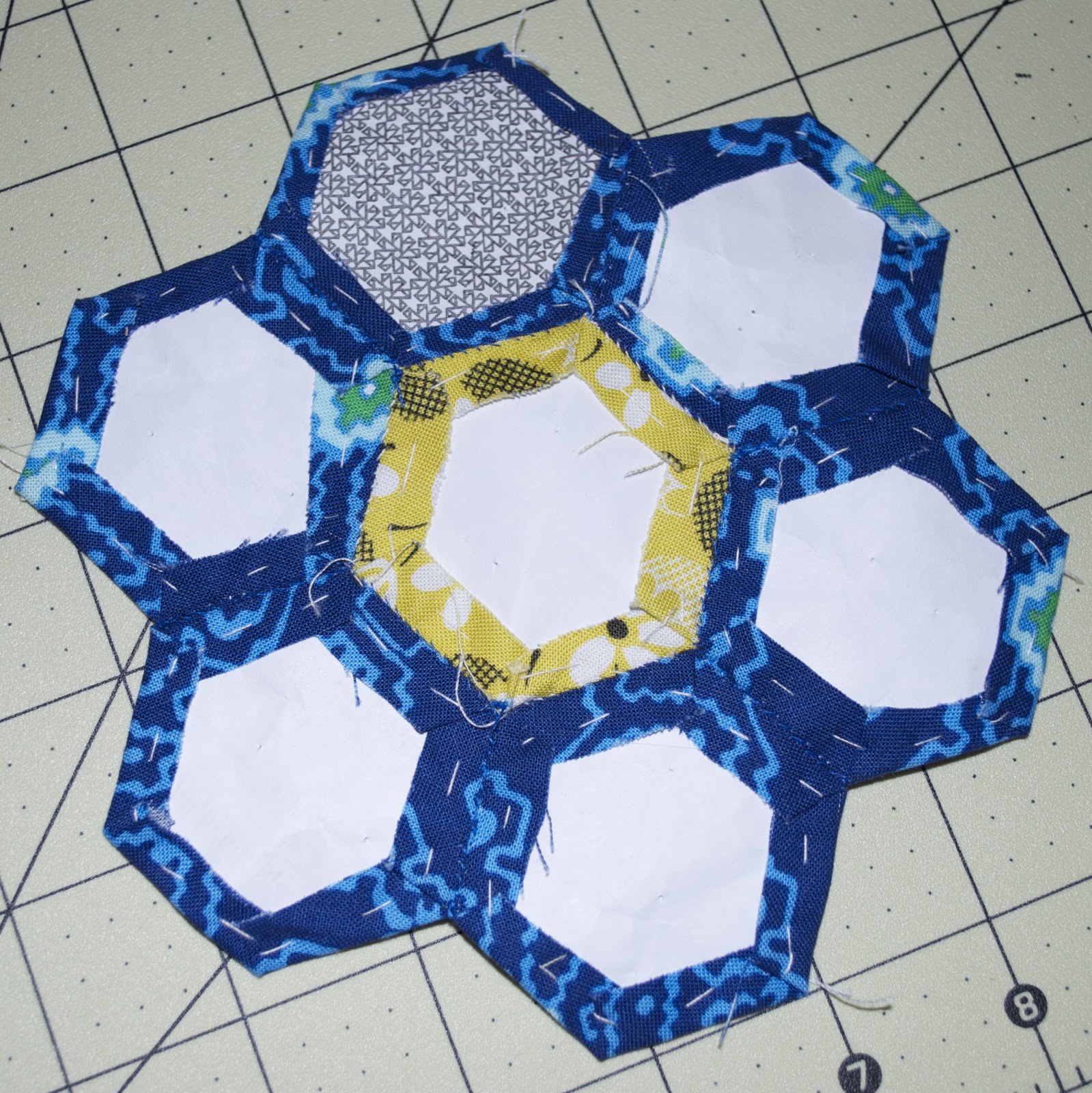 Let's begin sewing... English Paper Piecing