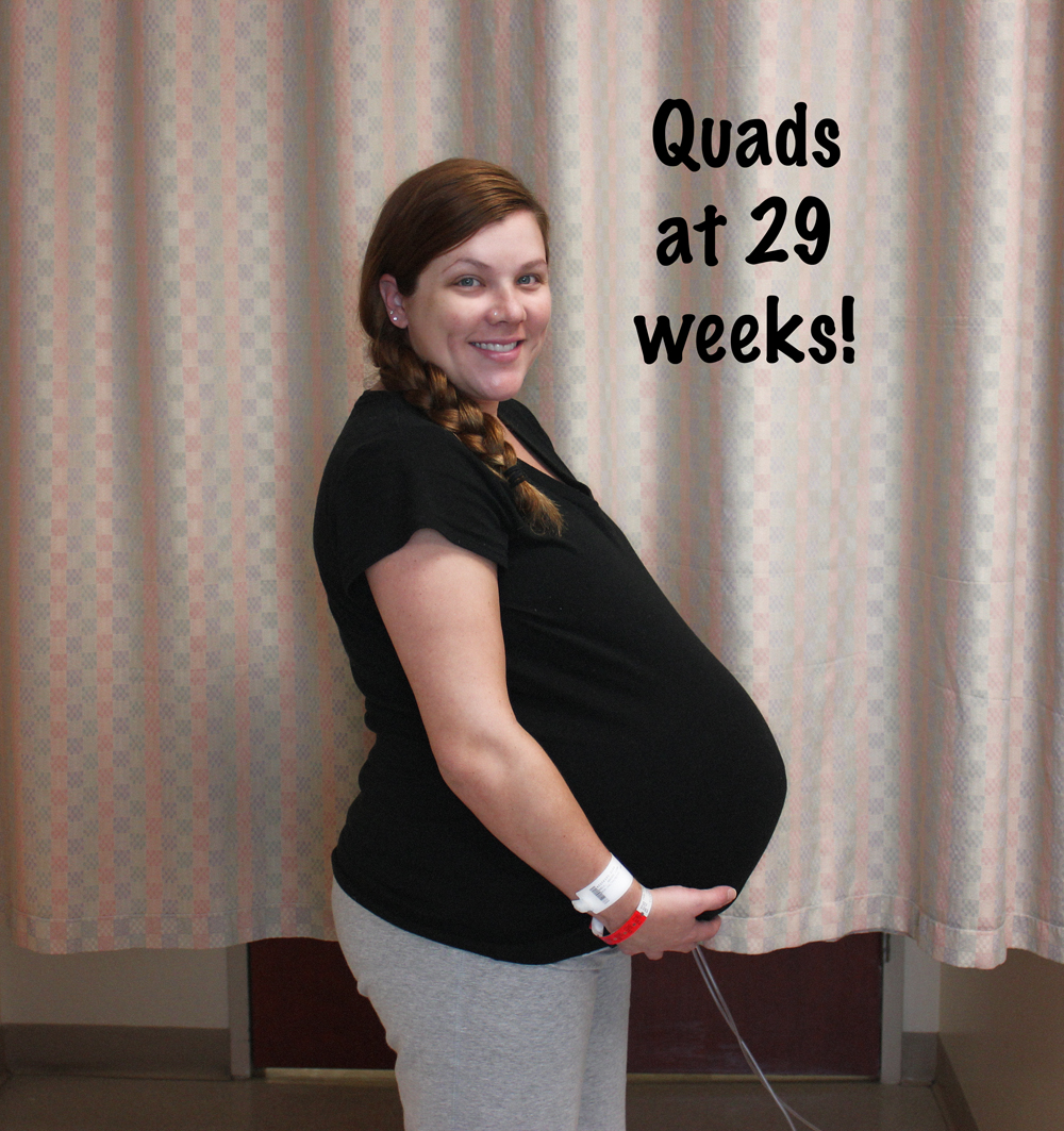 Texas Tales {Quad Squad} 29 Weeks!