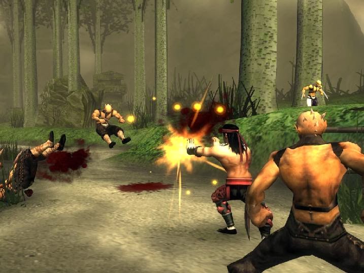 Cara Ngezip File Mortal Kombat Shaolin Monks Download