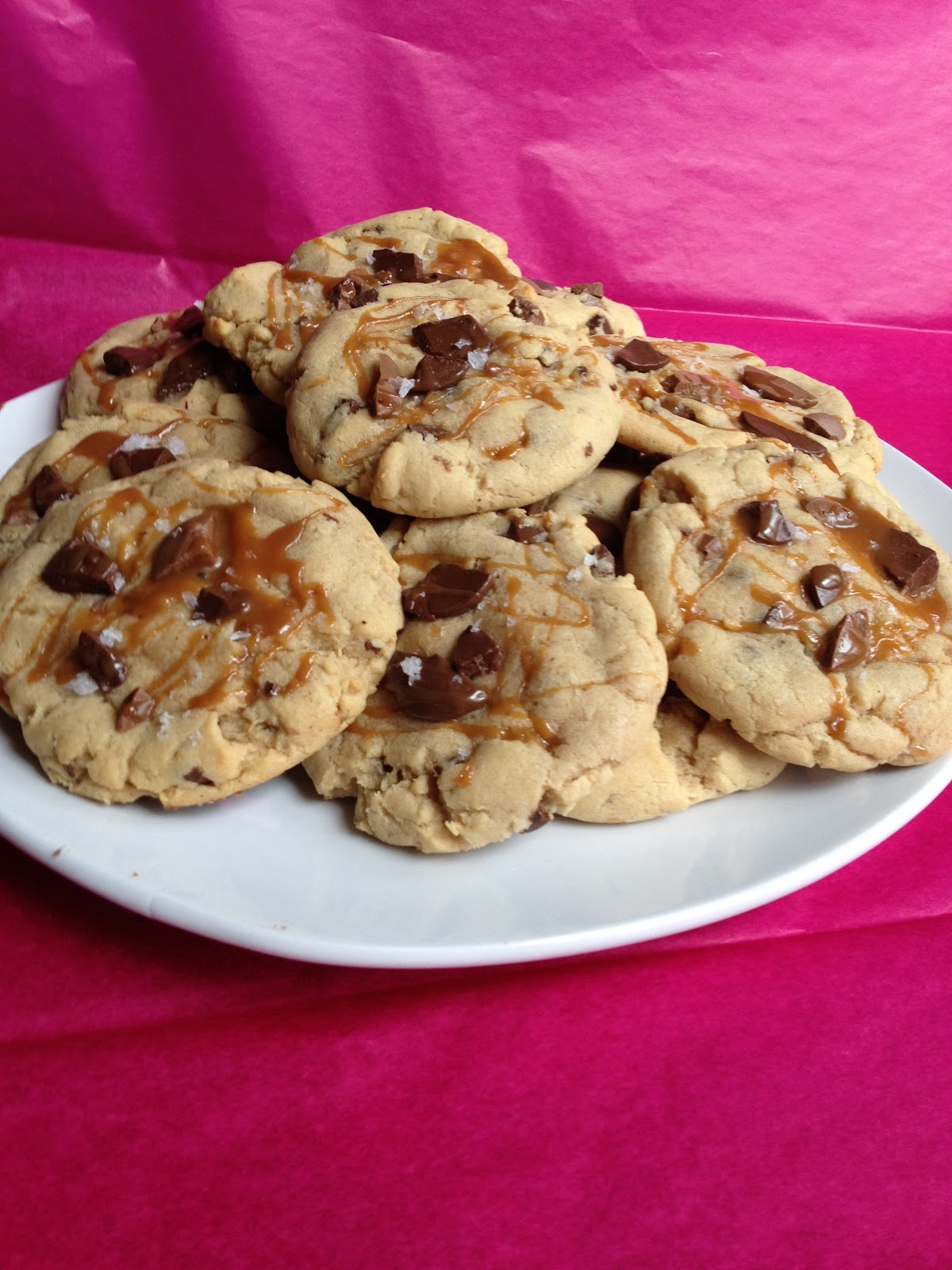 Diane Can Cook Salted Caramel Chocolate Chunk Cookies