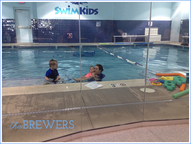 Swim Lessons! The Brewer Family