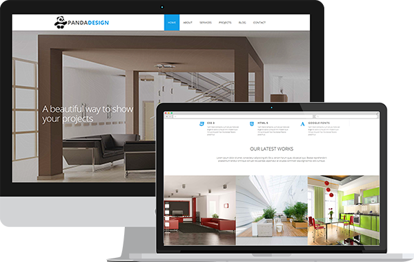 Panda Design – Interior Design Studio Template