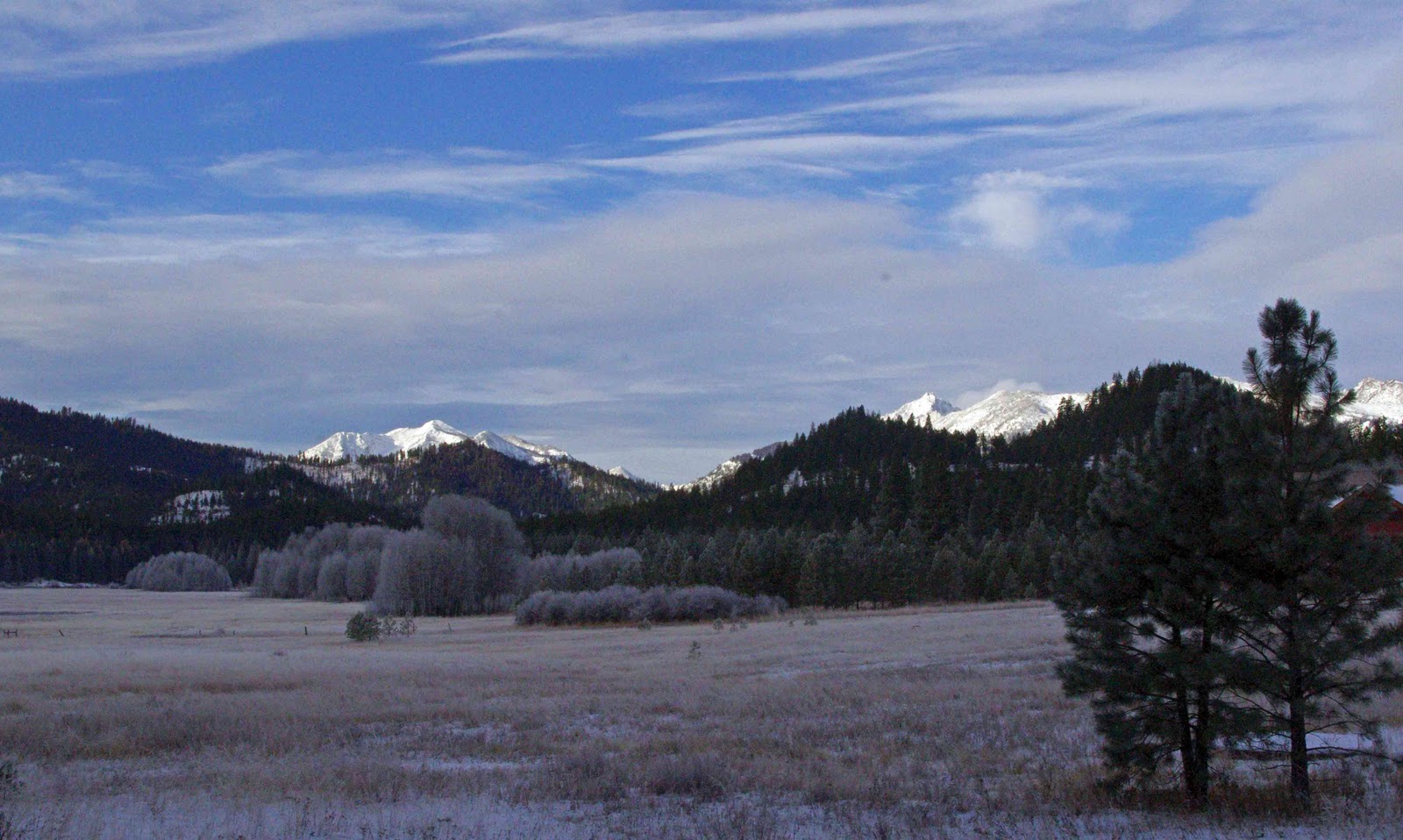 Camas Meadows First Snow at Camas Meadows........