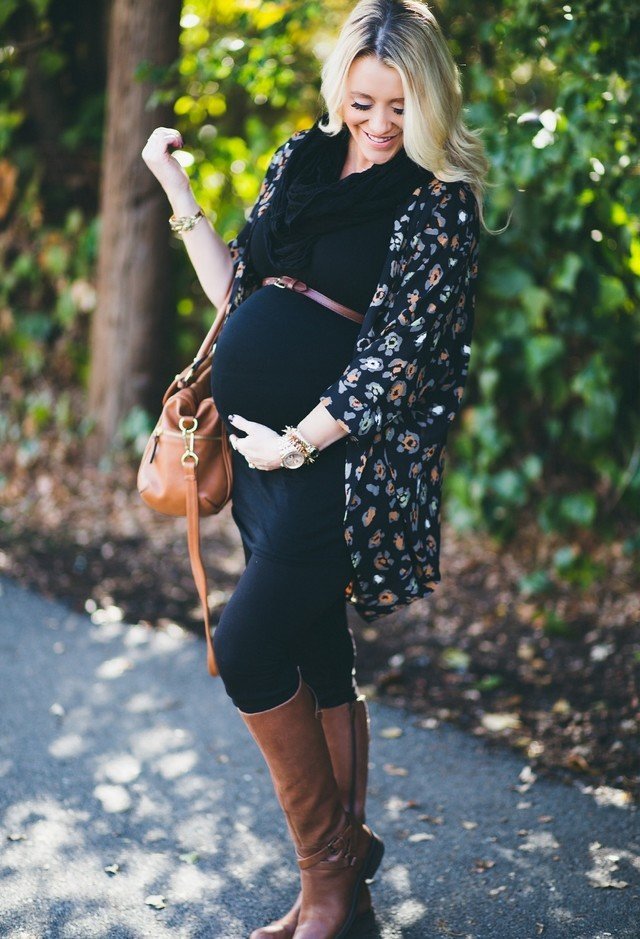 PS I Adore You Winter pregnancy style inspiration