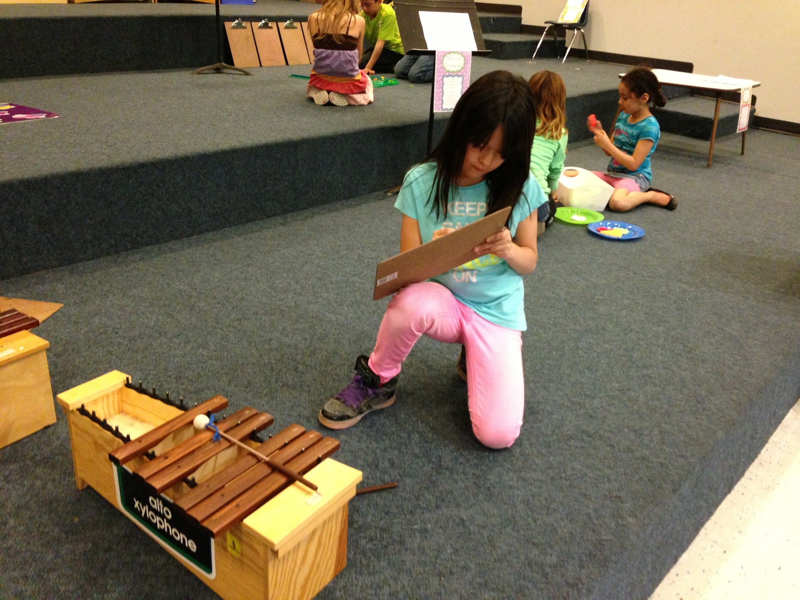 Elementary Music Resources Centers Dice Music