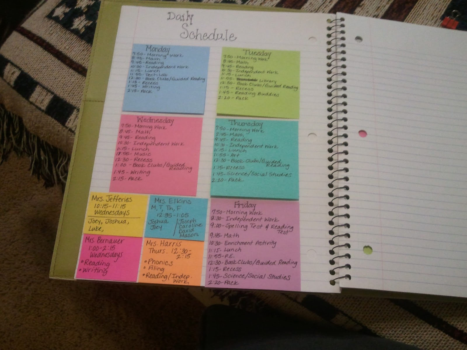 Why I love…Post It notes for planning/teaching – susansenglish