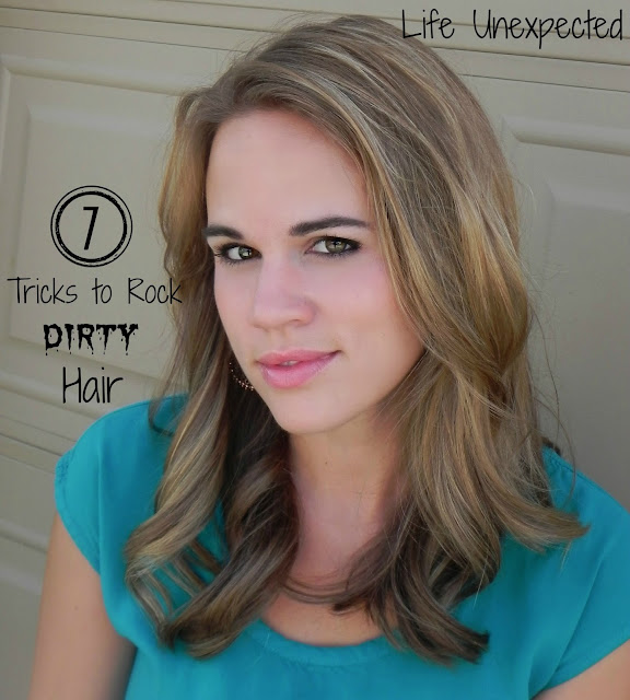 Life Unexpected 7 Ways to Style Dirty Hair