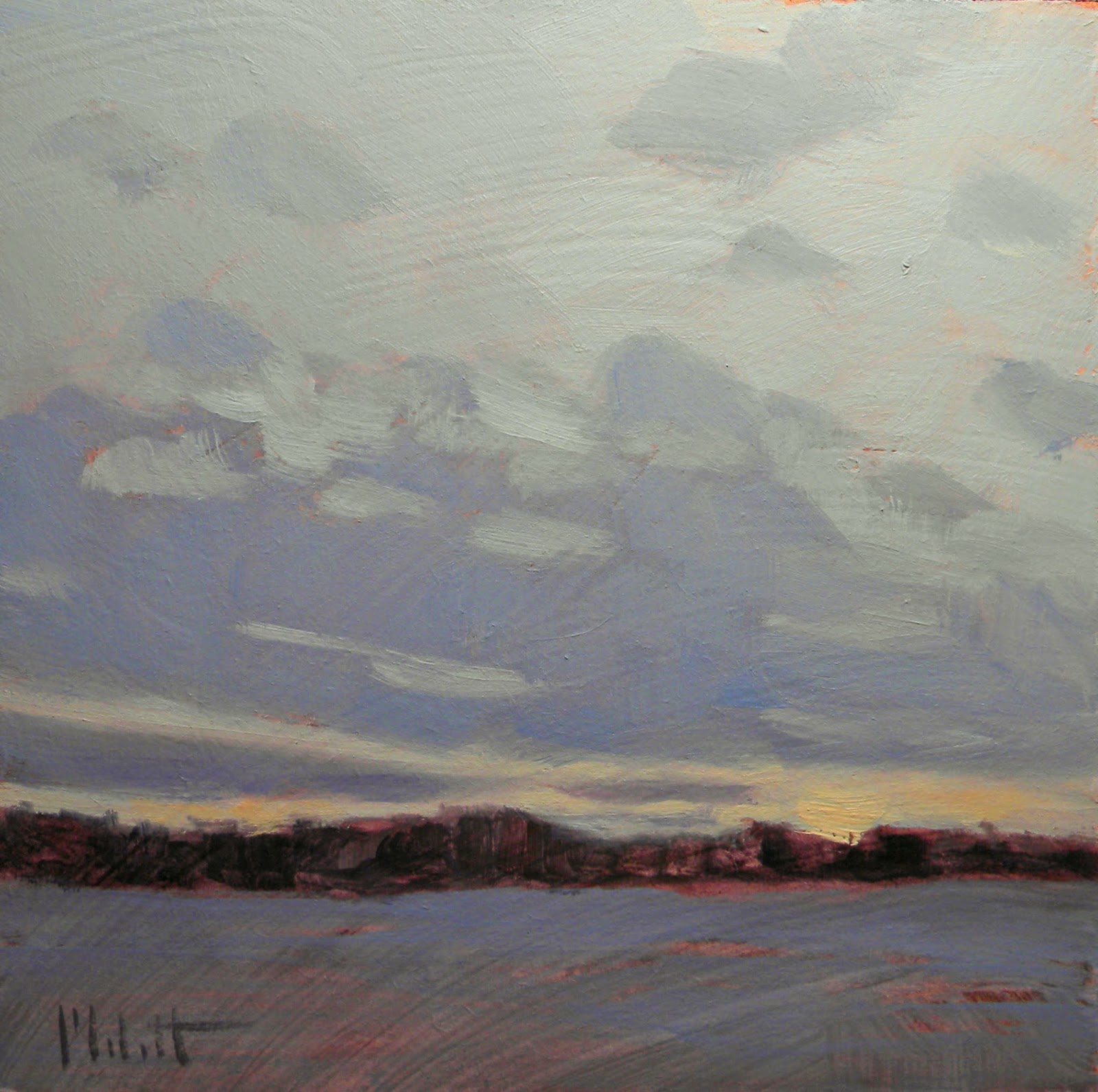 Painting Daily Heidi Malott Original Art Lawn Mower Shopping