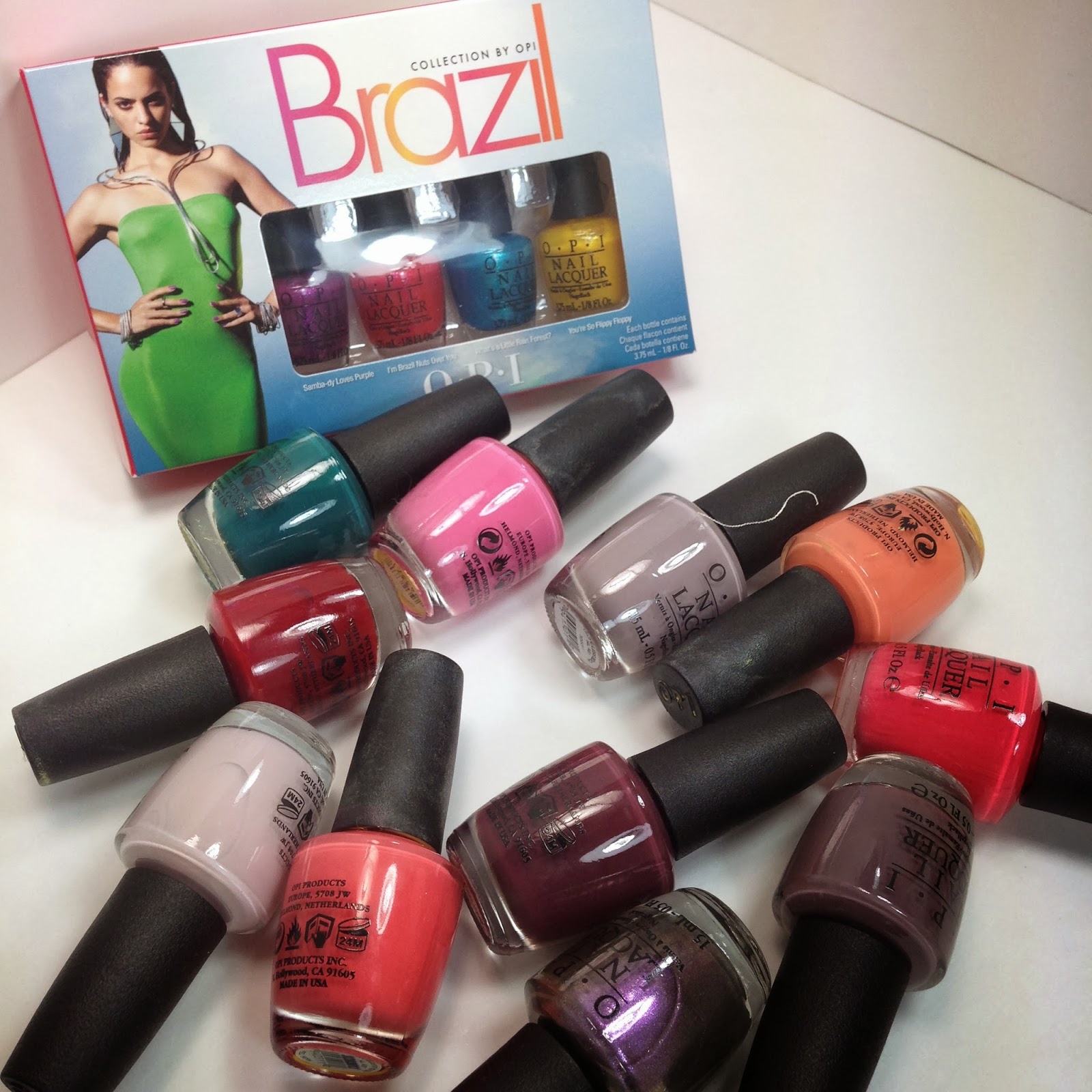 OPI Brazil Nail Polish Collection Swatches and Review Part 2 - The Shades  Of U