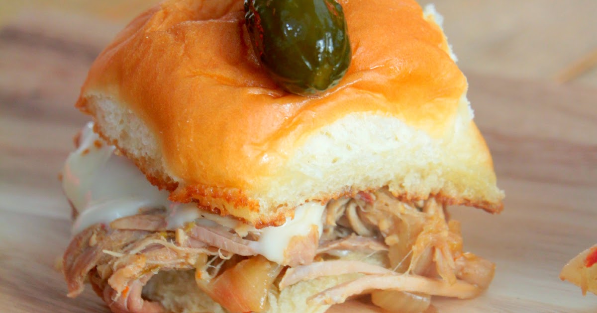 Love from the Kitchen Slow Cooker Cubano Sliders