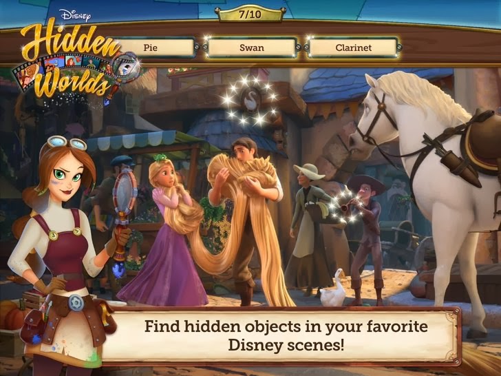 Disney Hidden Worlds App iTunes App By Disney - FreeApps.ws