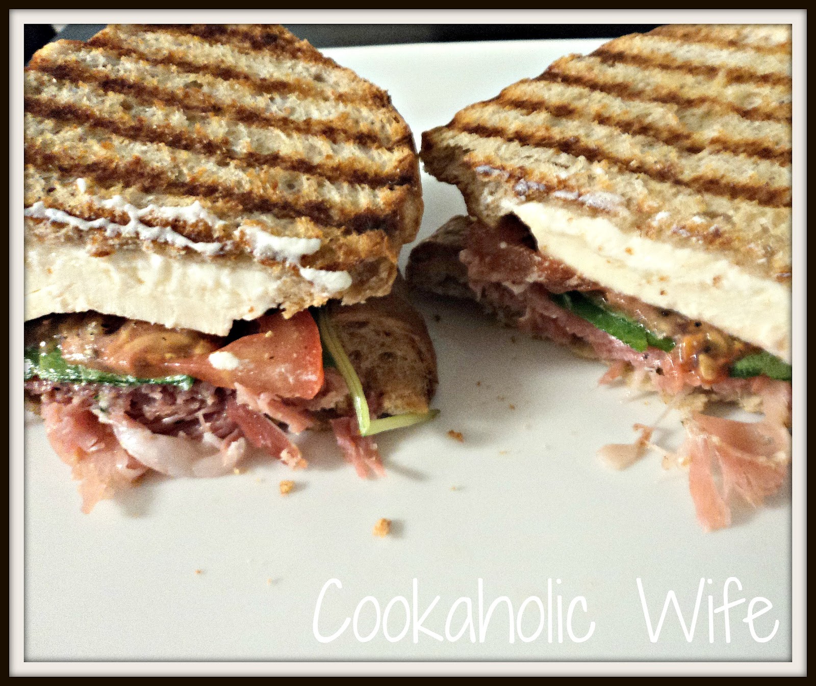 Prosciutto Paninis Cookaholic Wife