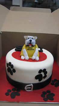 SWC Bulldog "Stop the Bullying" Cake Raffle cake